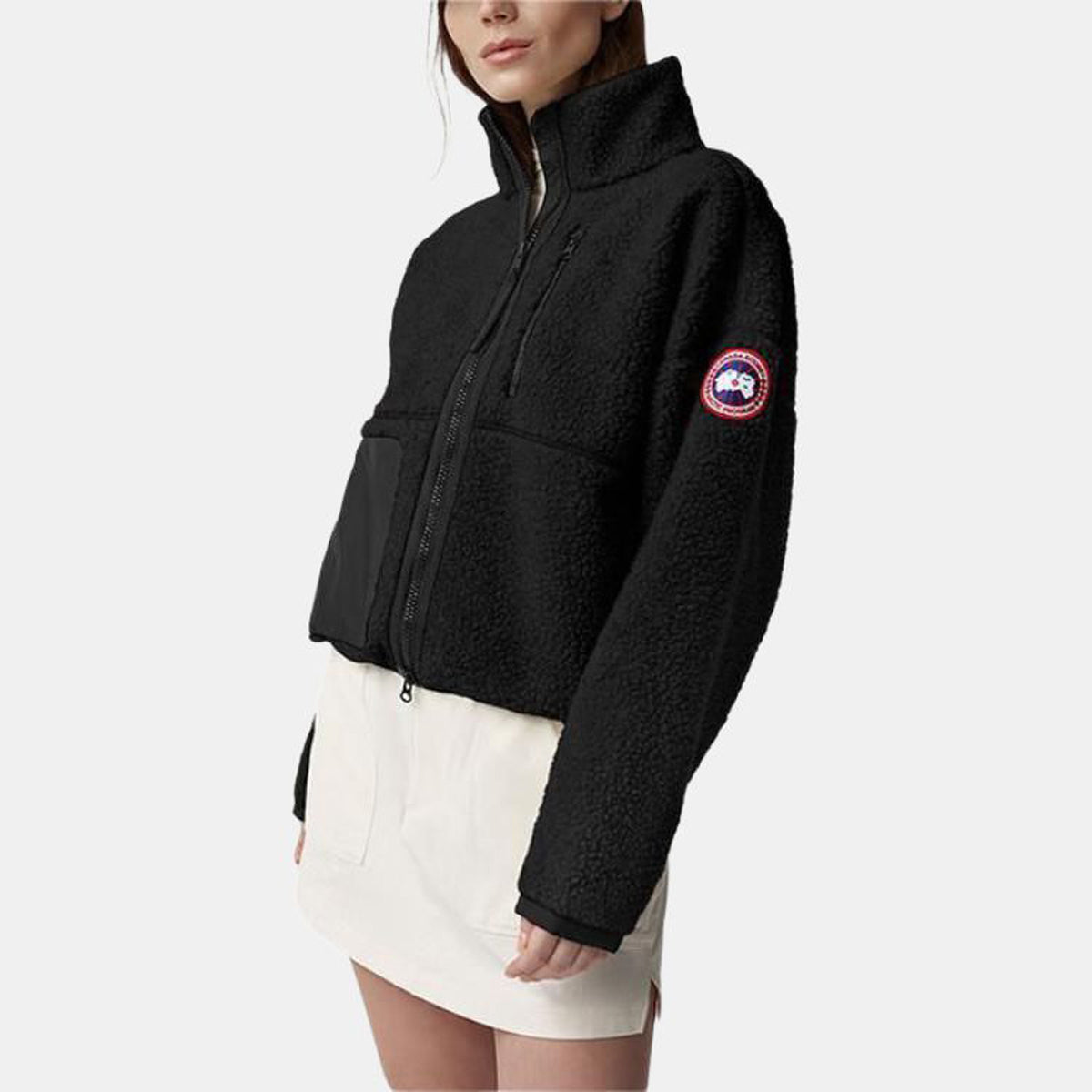 Canada Goose Simcoe Women's Fleece Jacket – Black